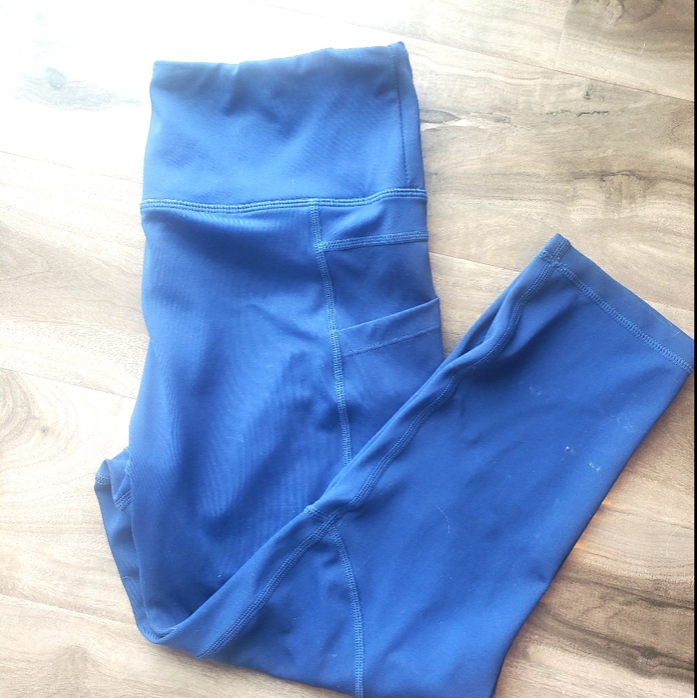 Zyia navy capri light n tight